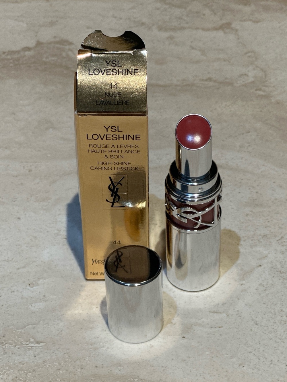 YSL Loveshine lipstick - 44 Nude Lavalliere